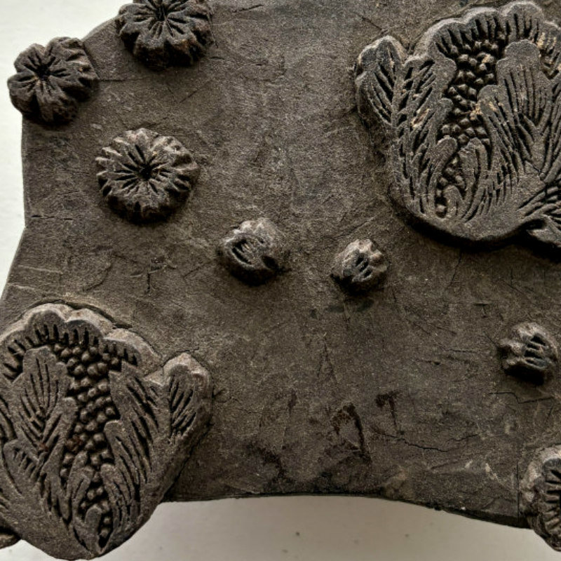 SOLD: Vintage Print Block Large 3