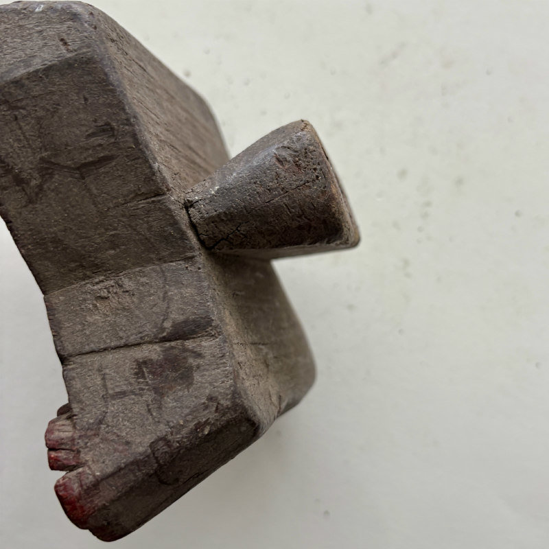 SOLD: Vintage Print Block Large 5