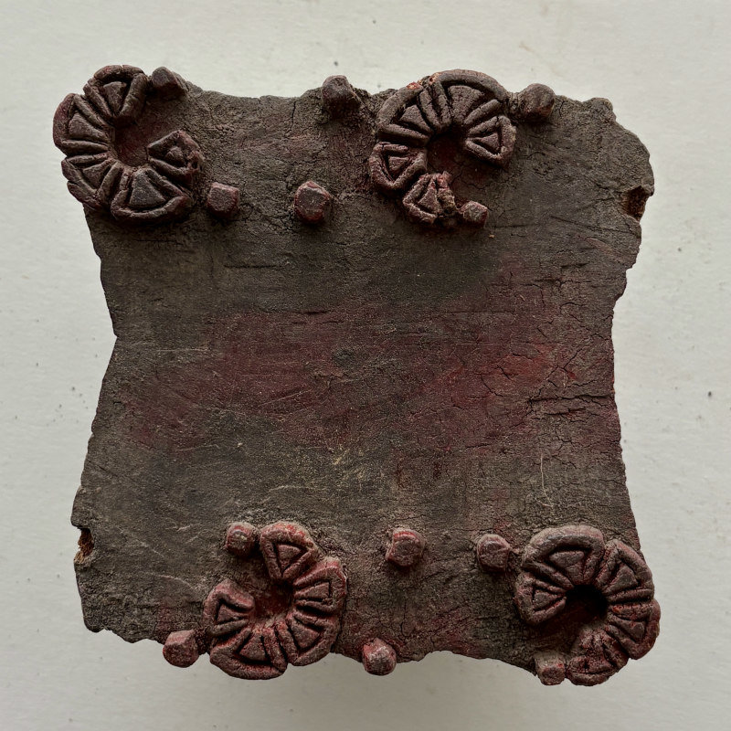 SOLD: Vintage Print Block Large 5