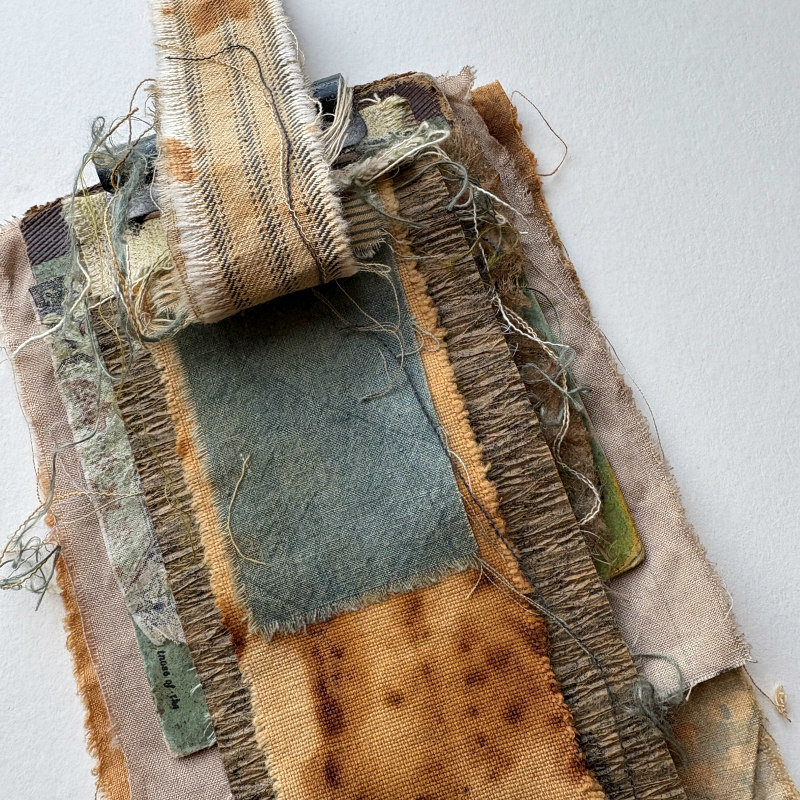 Blowing in the Wind: Original Mixed Media Art