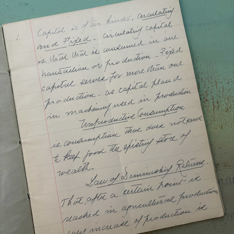 SOLD: 1880-1883 Harvard Blue Book: Pol. 1