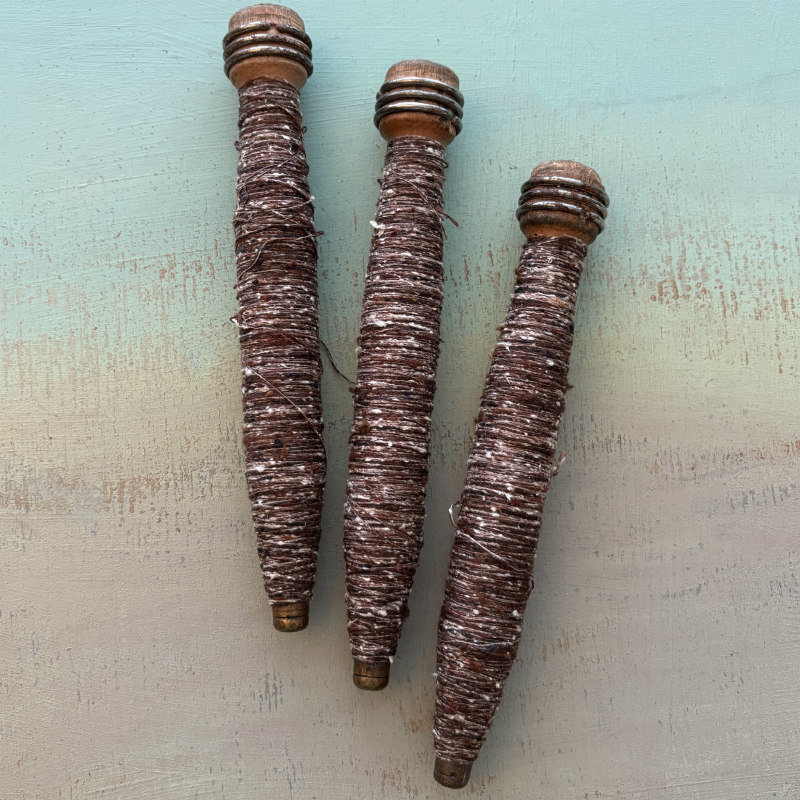 Vintage Bobbin with Thread