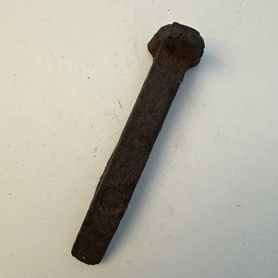 Large Rusty Railroad Spike