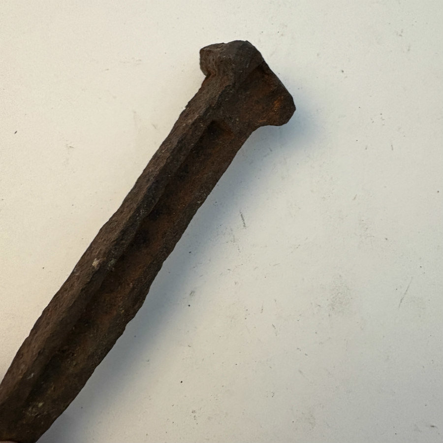 Large Rusty Railroad Spike