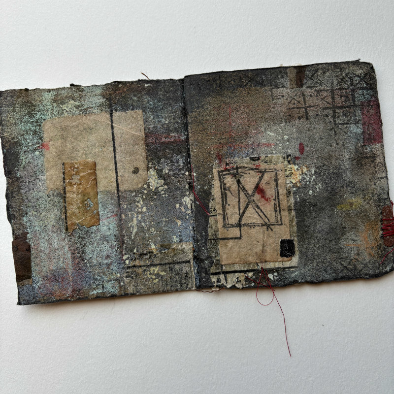 Callignee: Original Mixed Media Artist Book