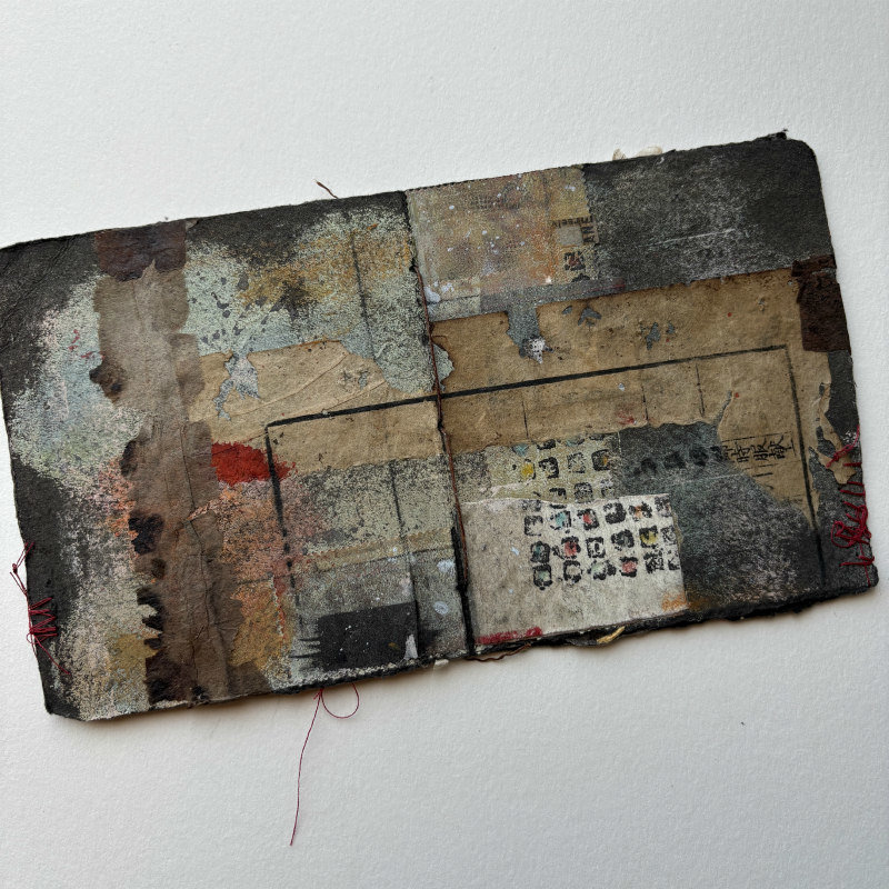 Callignee: Original Mixed Media Artist Book