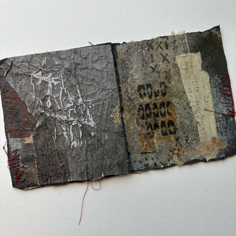 Callignee: Original Mixed Media Artist Book