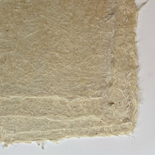 Natural Handmade Paper: Milkweed Fluff