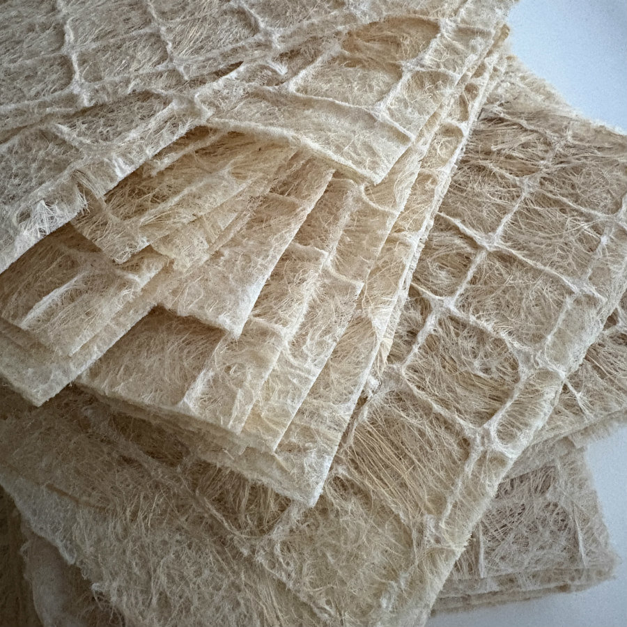 French Natural Handmade Paper: Squares