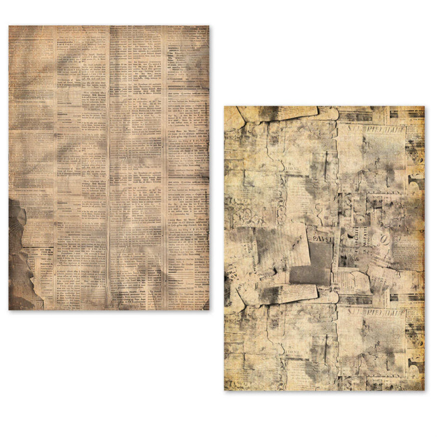 Ciao Bella Tissue Paper Pack: Newspapers