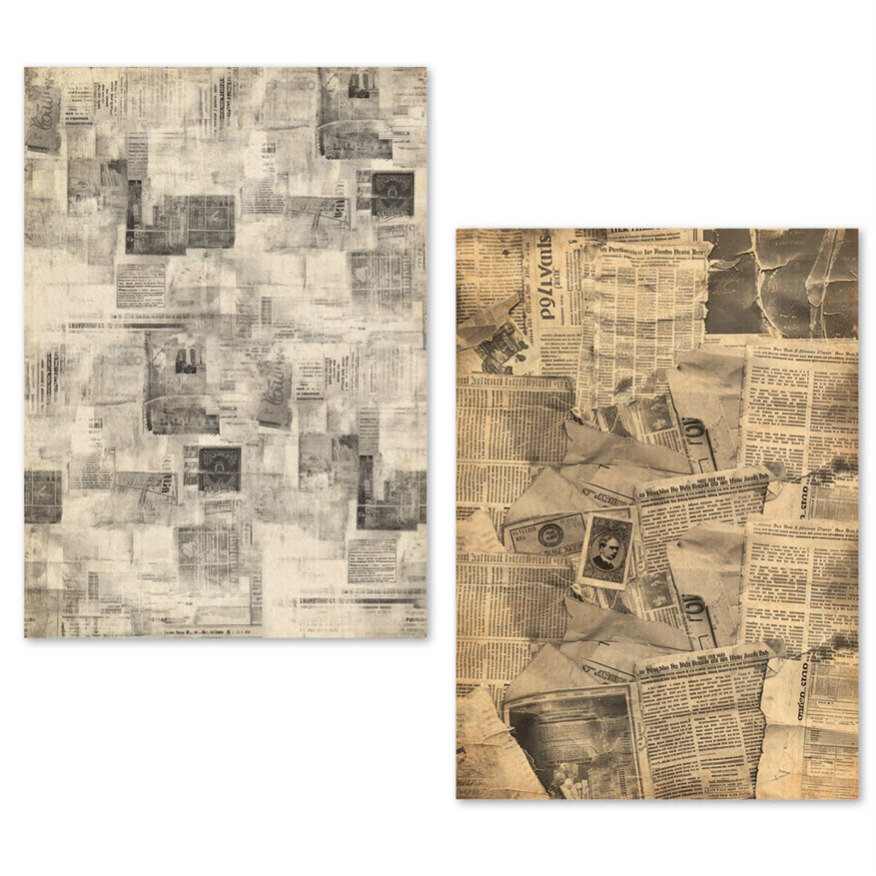 Ciao Bella Tissue Paper Pack: Newspapers