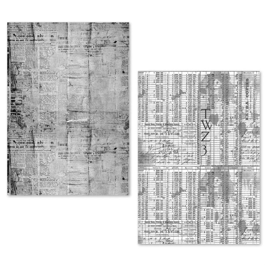 Ciao Bella Tissue Paper Pack: Newspapers