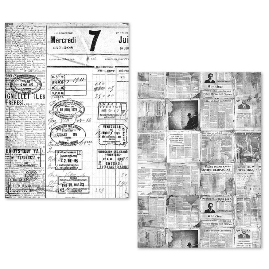 Ciao Bella Tissue Paper Pack: Newspapers