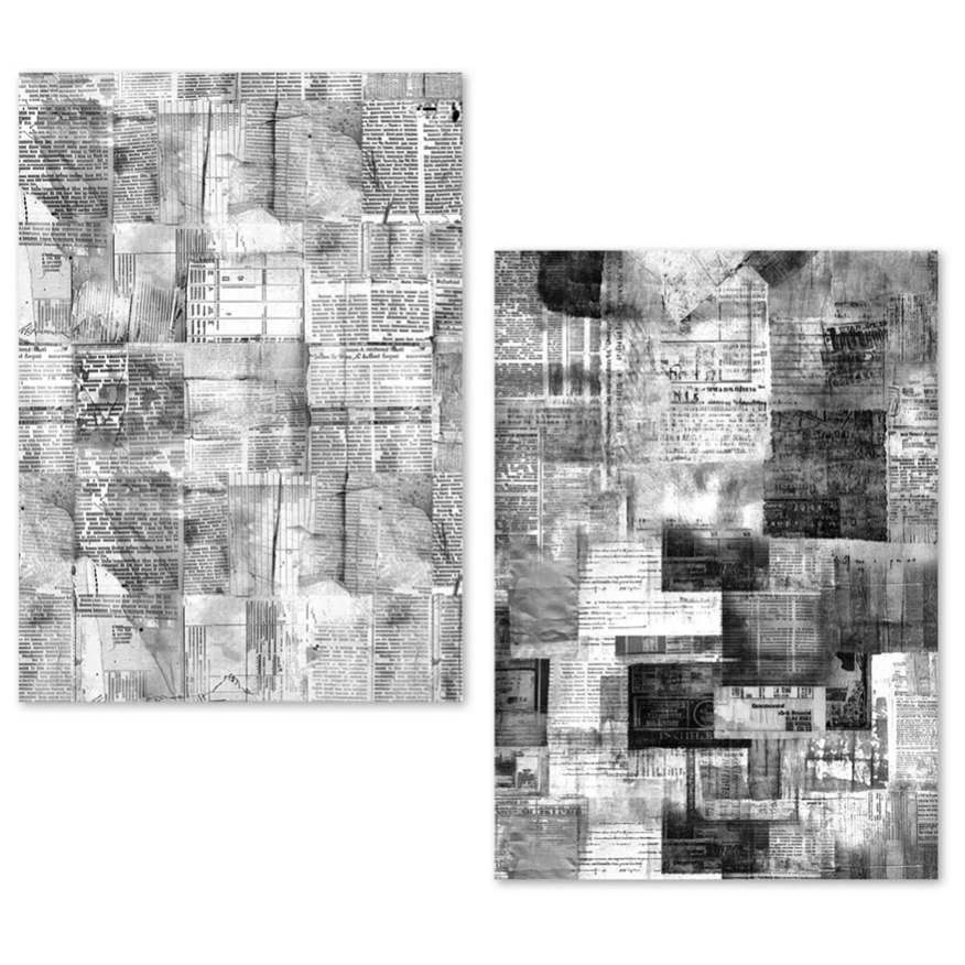 Ciao Bella Tissue Paper Pack: Newspapers