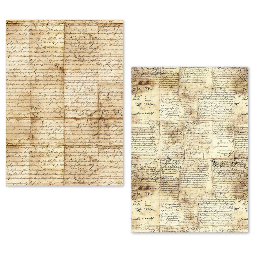 Ciao Bella Tissue Paper Pack: Vintage Manuscript