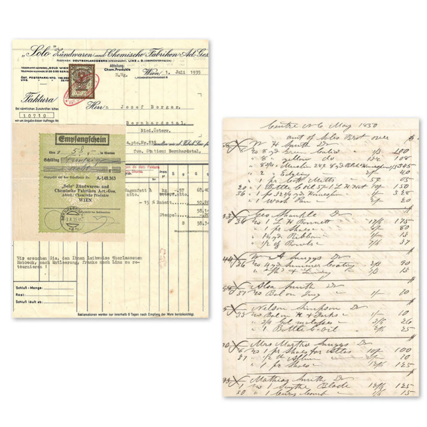Ciao Bella Tissue Paper Pack: Vintage Manuscript