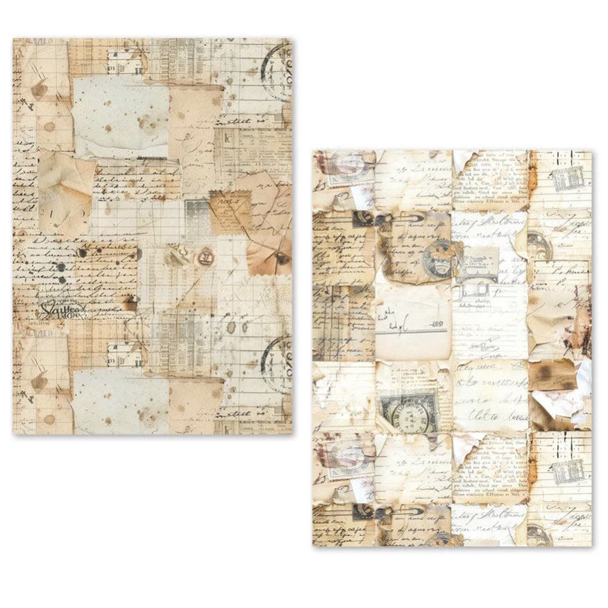 Ciao Bella Tissue Paper Pack: Vintage Manuscript