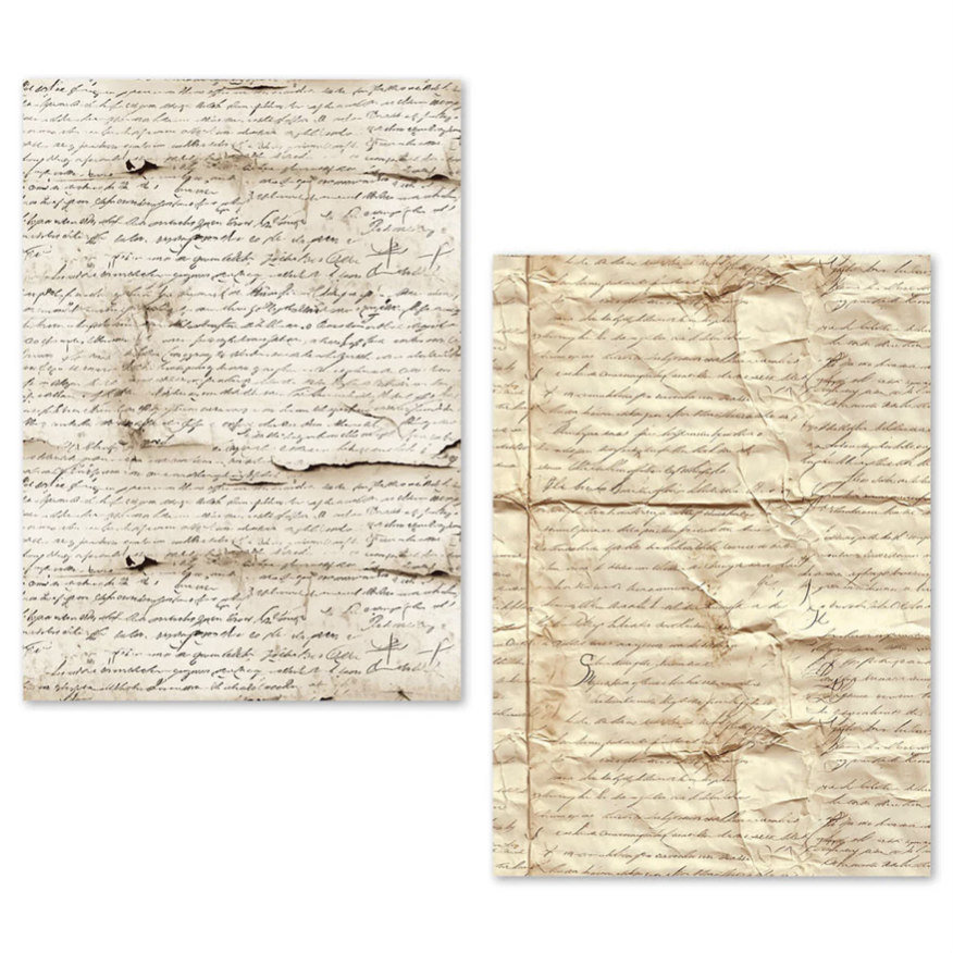 Ciao Bella Tissue Paper Pack: Vintage Manuscript