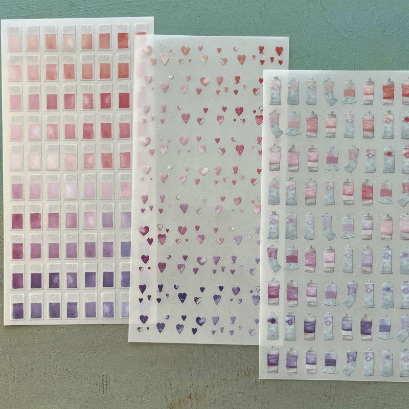 Alexandra Renke Color Miracle Rub-Ons: Pink-Violet