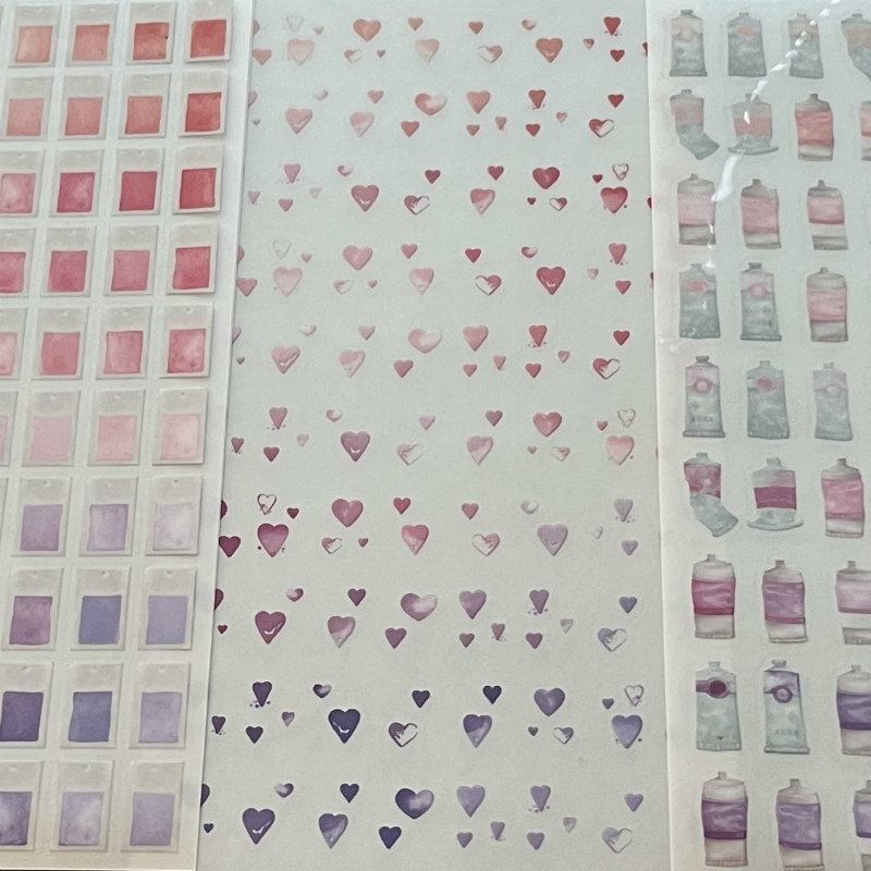 Alexandra Renke Color Miracle Rub-Ons: Pink-Violet