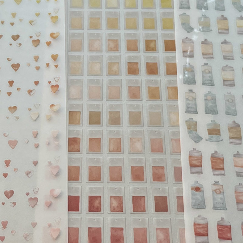 Alexandra Renke Color Miracle Rub-Ons: Yellow-Orange-Red