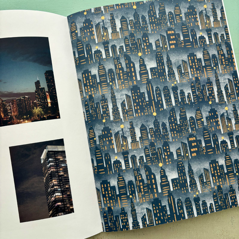 Cut+Paste Magazine: Night Light Collage