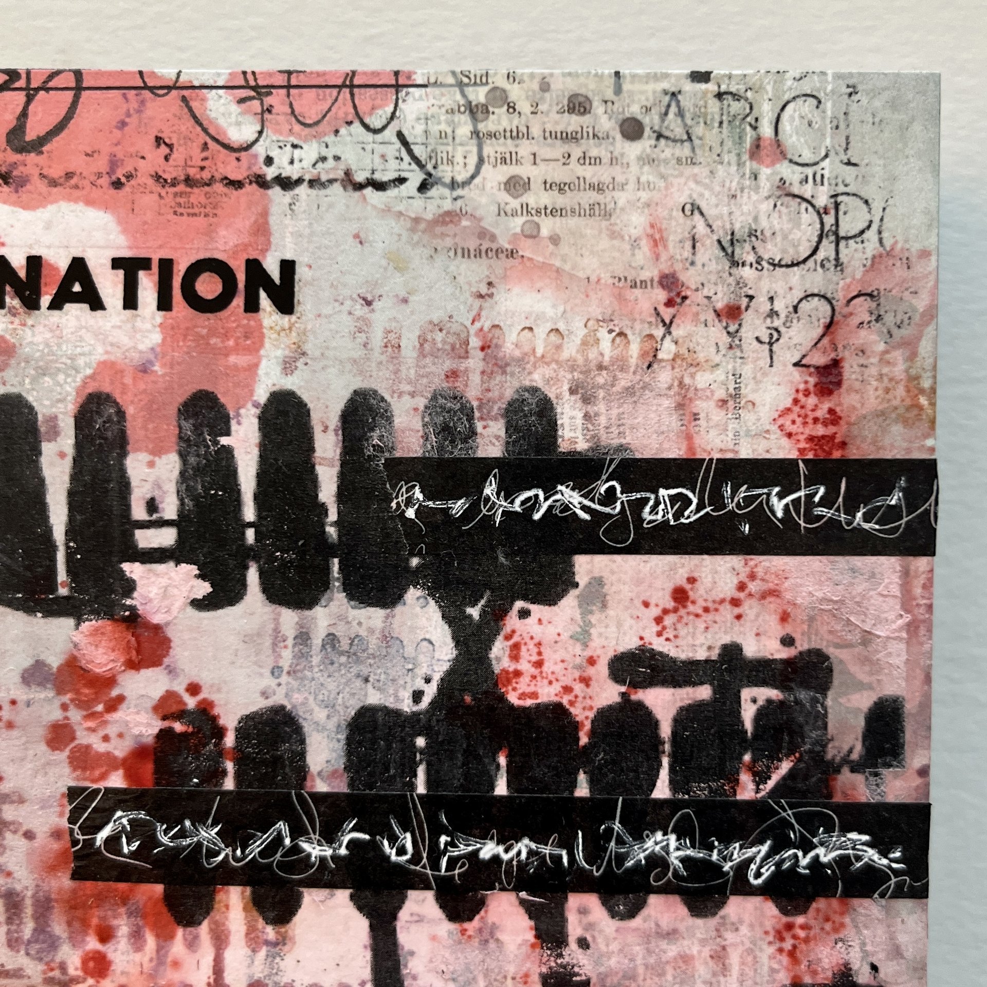 Destination: Original Mixed Media Art