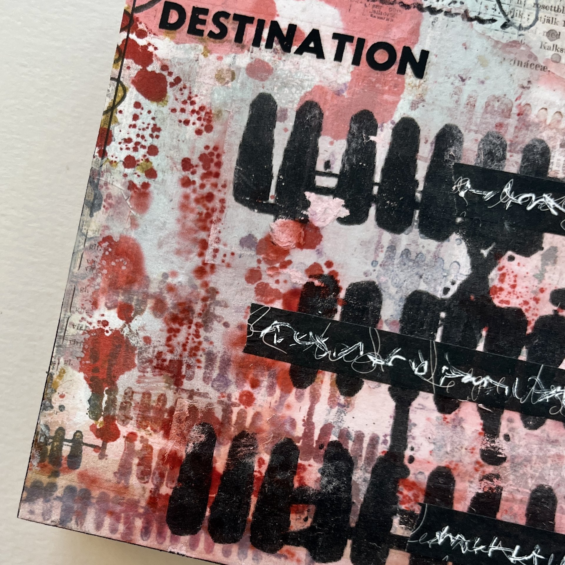 Destination: Original Mixed Media Art