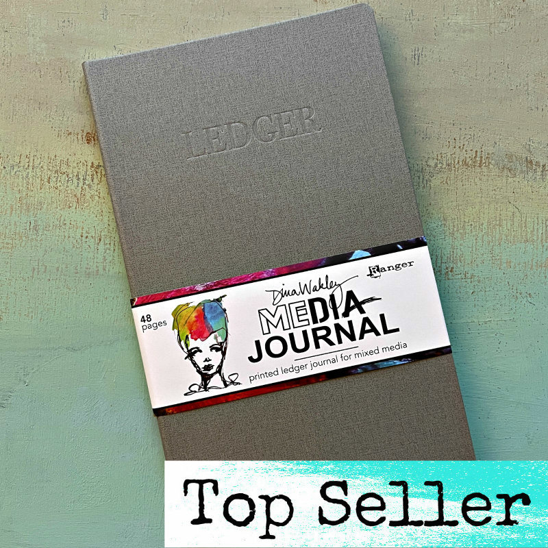 Dina Wakley Media Journal: Printed Ledger