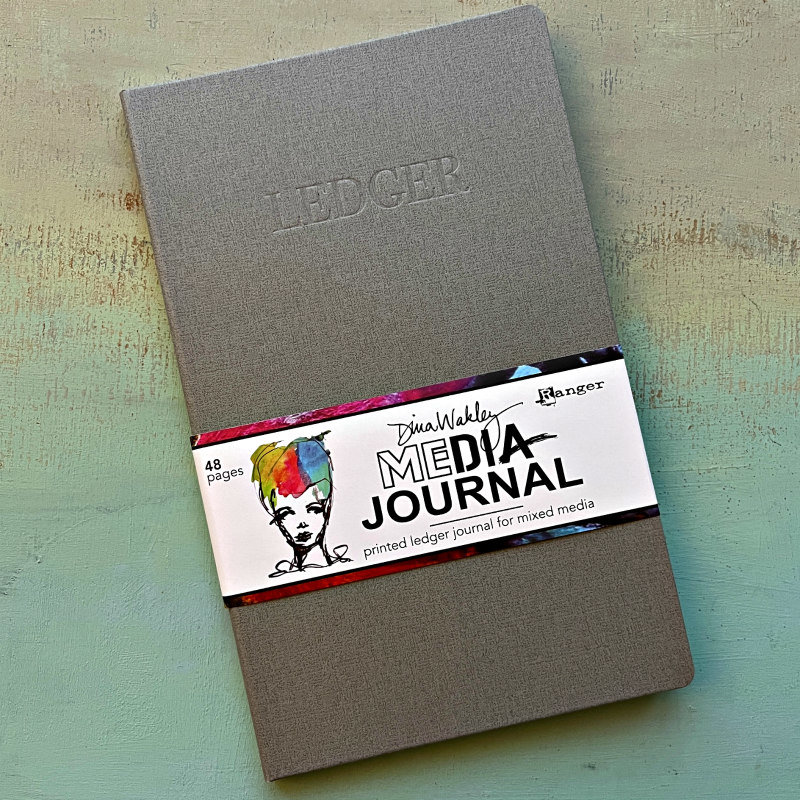 Dina Wakley Reproduction Ledger Journal