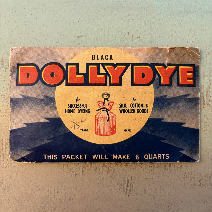 Vintage Dolly Dye: Black