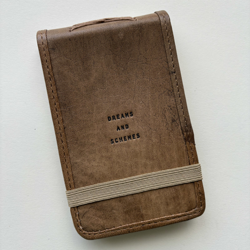 Leather Journal: Dreams and Schemes