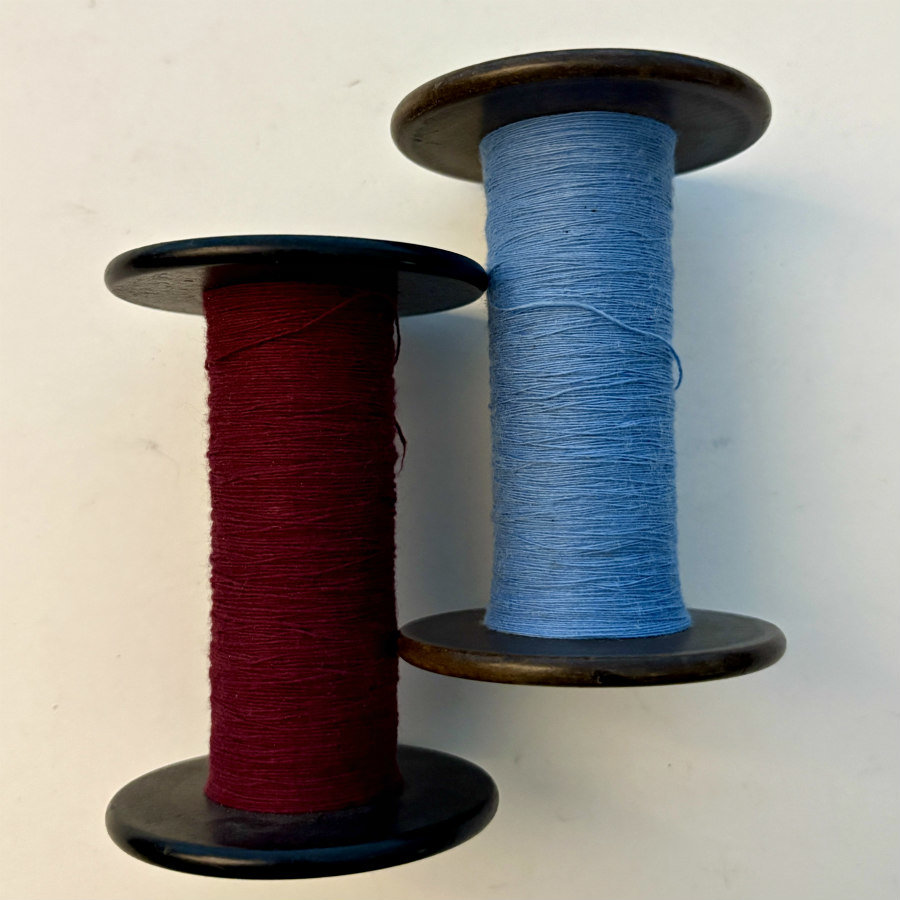 SOLD: Vintage Rayon Thread on Spool: Set of 2