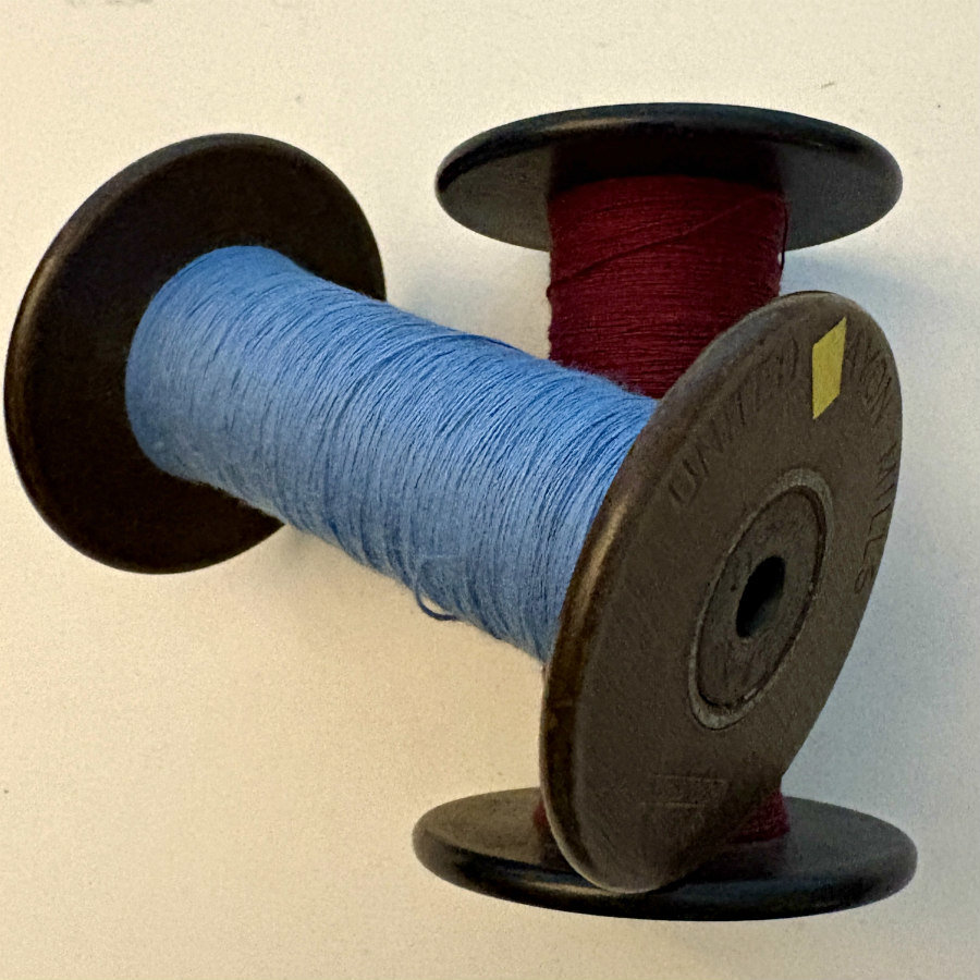 SOLD: Vintage Rayon Thread on Spool: Set of 2