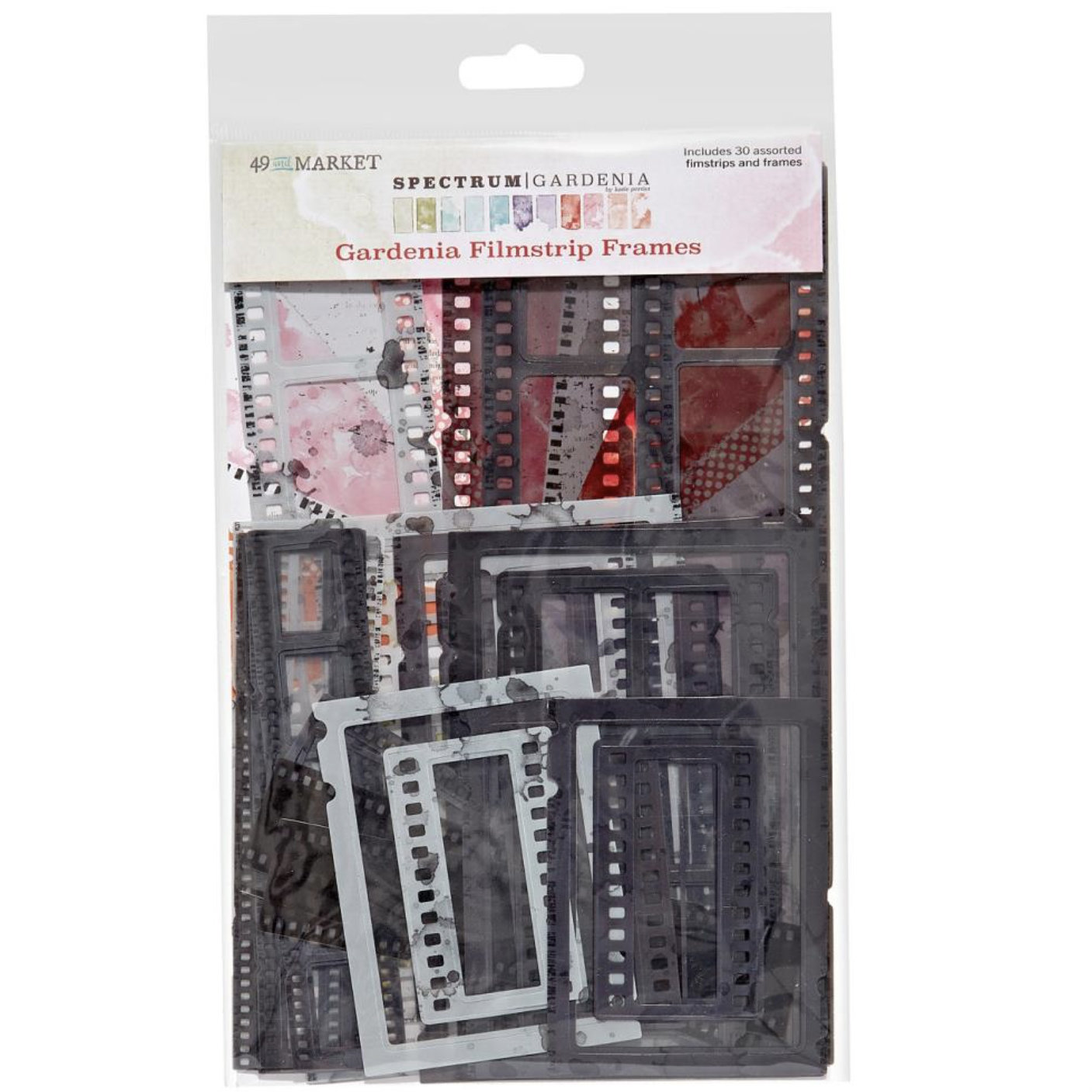9 and Market Filmstrip Frames: Spectrum Gardenia
