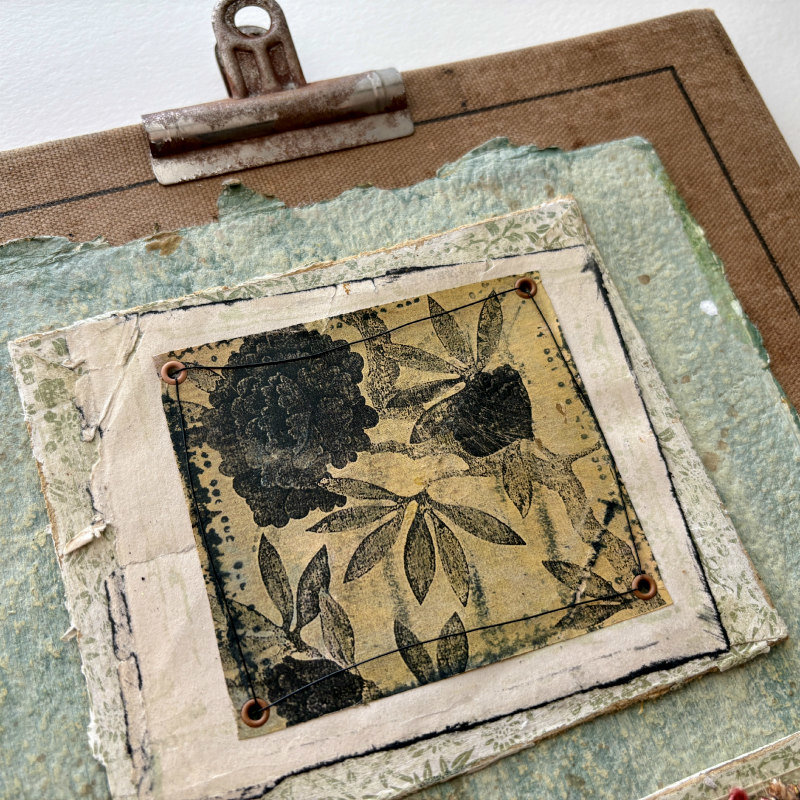 Entwined: Original Mixed Media Art
