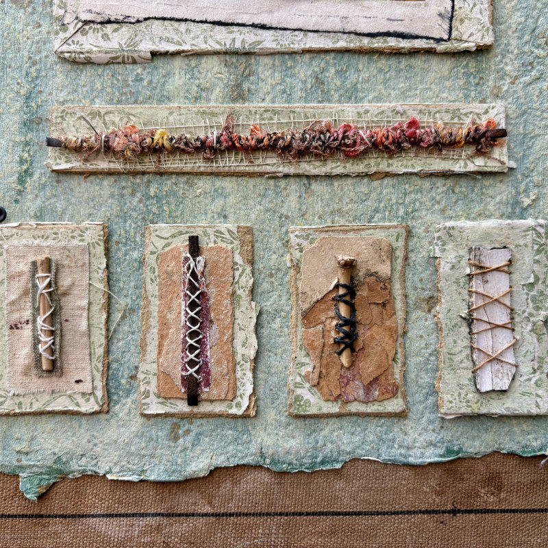 Entwined: Original Mixed Media Art
