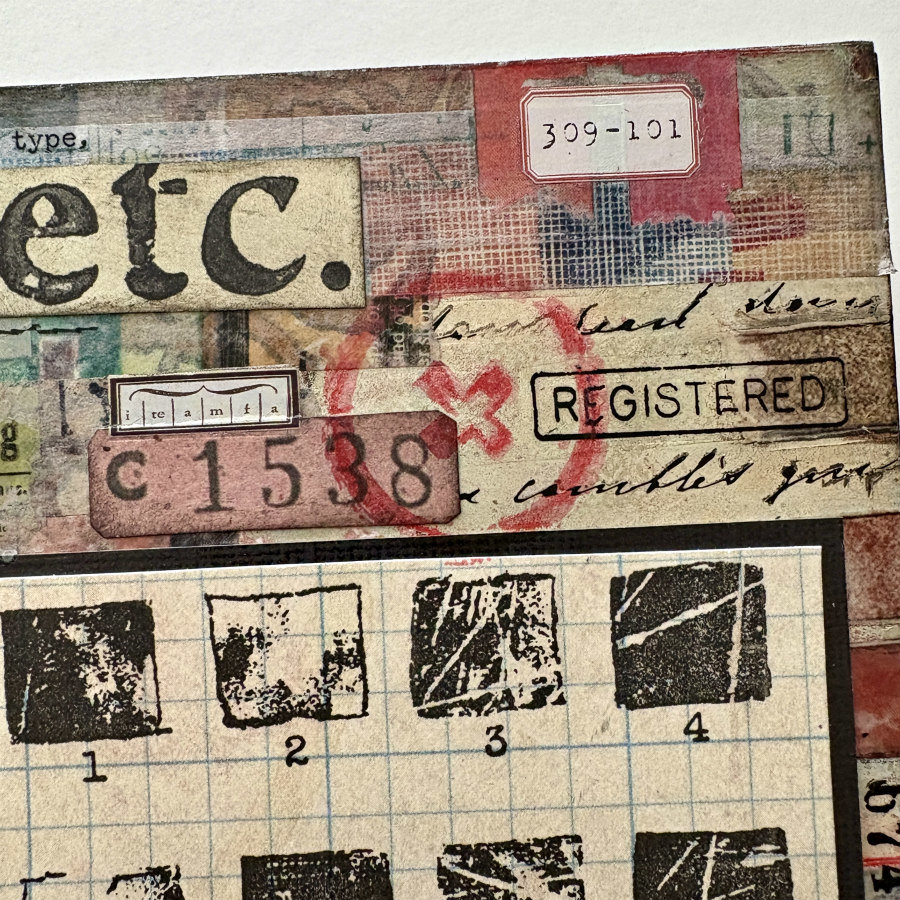 Seth Apter Exhibit 7: Original Mixed Media Art