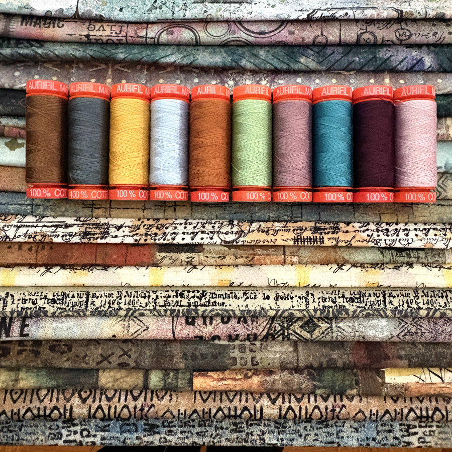 Aurifil Thread Collection: One Layer Away