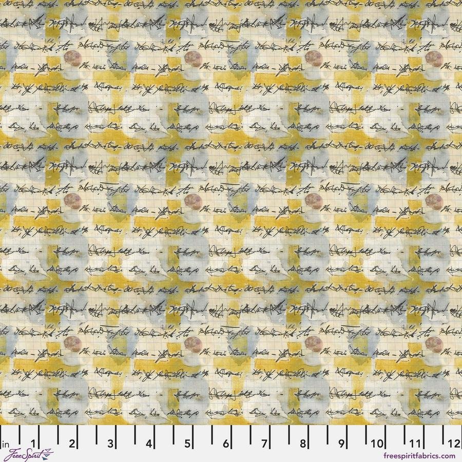 FreeSpirit One Layer Away Fabric ½ Yard+: Asemic