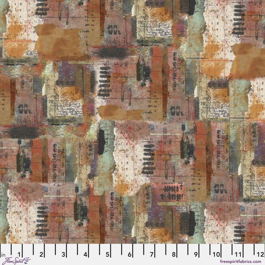 FreeSpirit One Layer Away Fabric ½ Yard+: Desert Garden