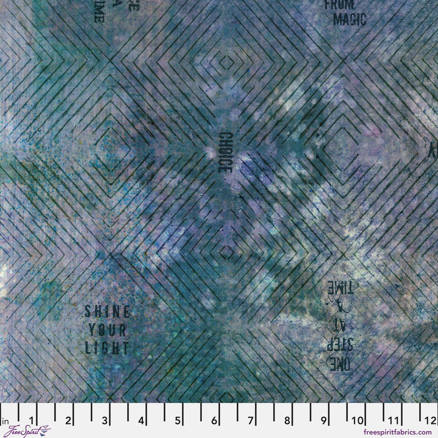 FreeSpirit One Layer Away Fabric ½ Yard+: Enchanted Ombre