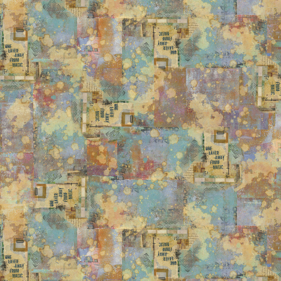 FreeSpirit One Layer Away Fabric ½ Yard+: From Magic