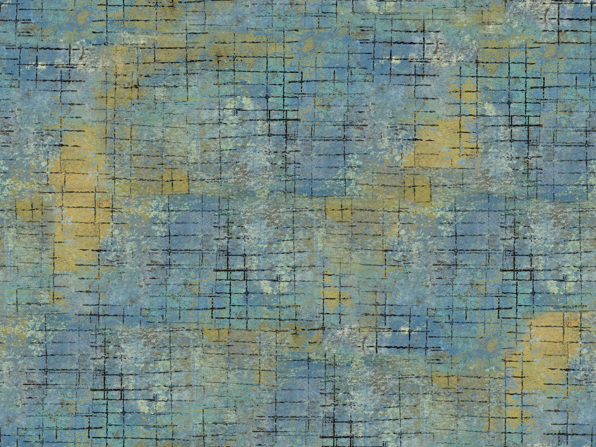 FreeSpirit One Layer Away Fabric ½ Yard+: Grid Graph