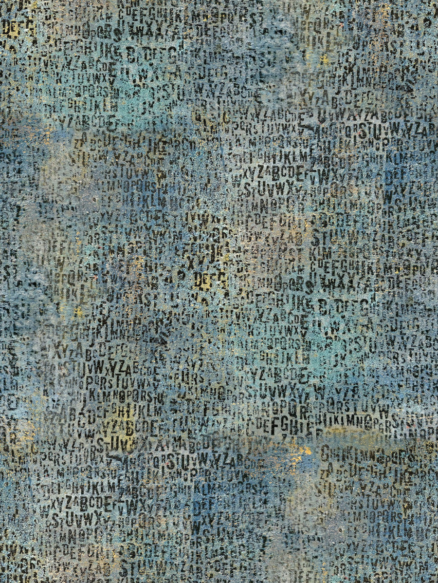FreeSpirit One Layer Away Fabric ½ Yard+: Lots of Letters