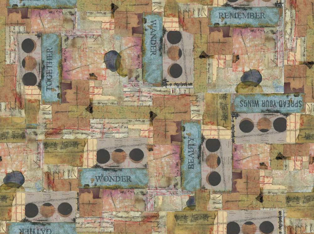 FreeSpirit One Layer Away Fabric ½ Yard+: Patch