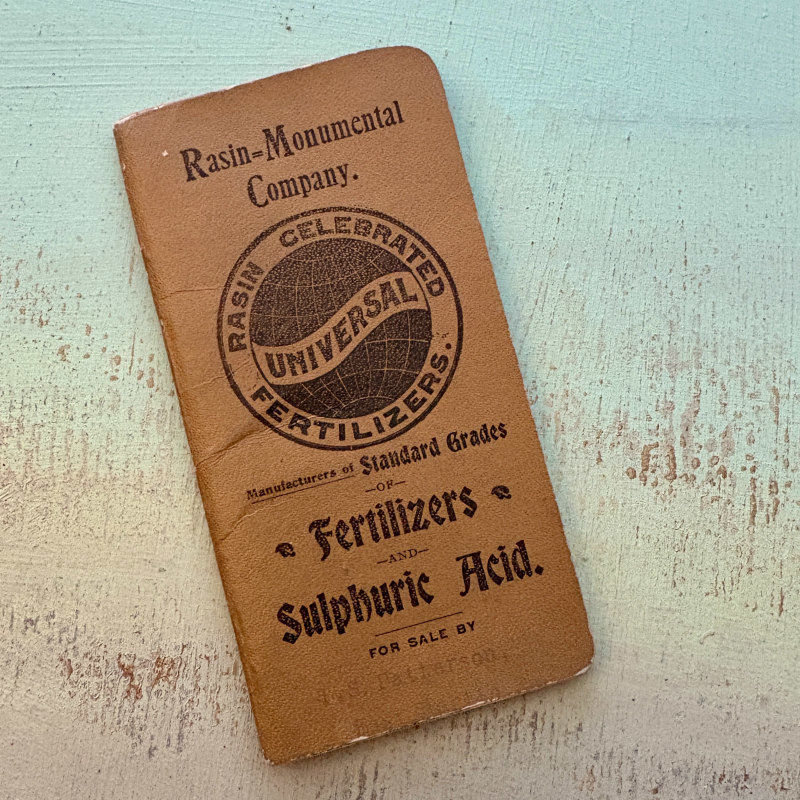 1903 Rasin-Monumental Fertilizers Booklet 