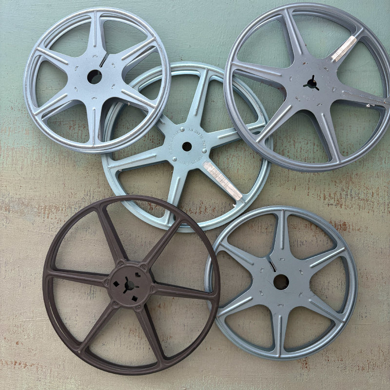 SOLD: Vintage Film reel Set