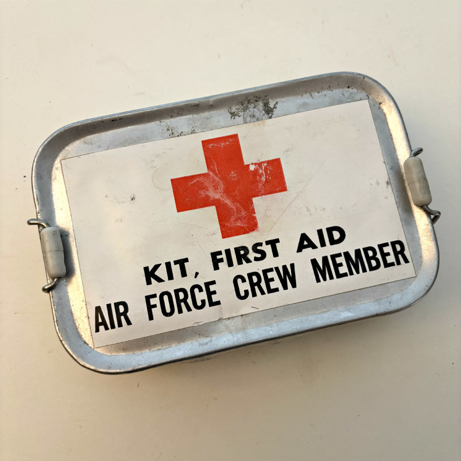 SOLD: Vintage Air Force First Aid Tin