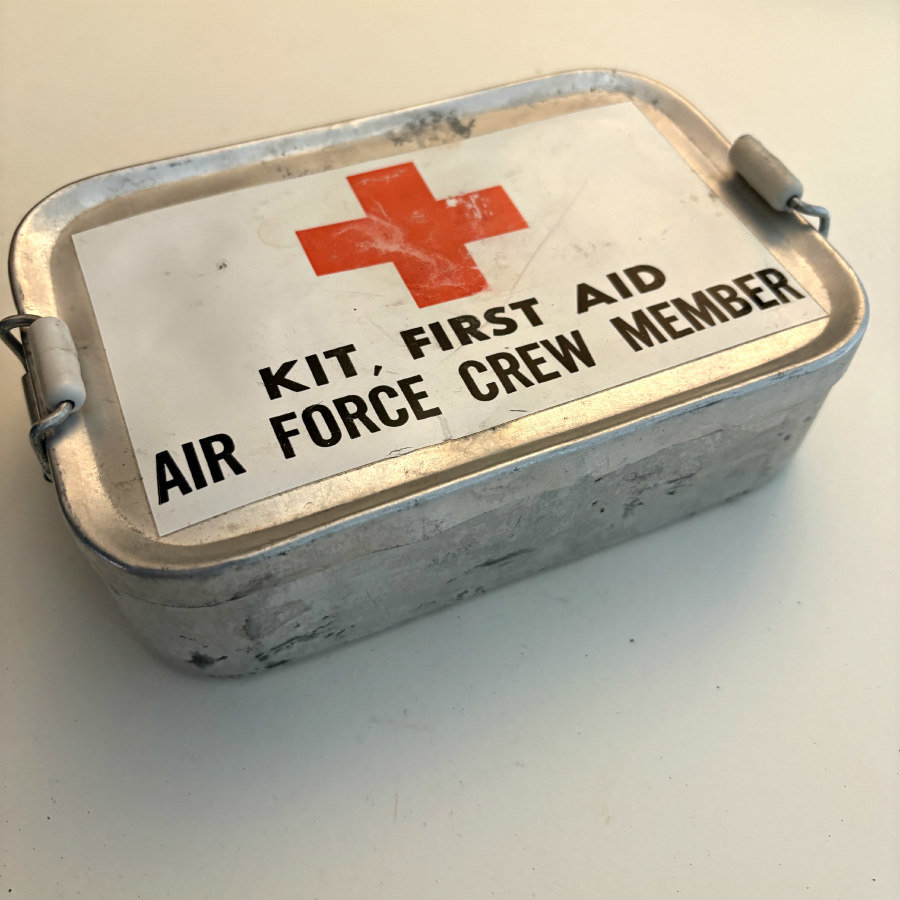 SOLD: Vintage Air Force First Aid Tin